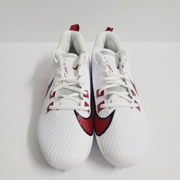 NEW Nike Vapor Edge Speed 360 2 Football Cleats FQ4045-104 Size 8 White Red main image 6